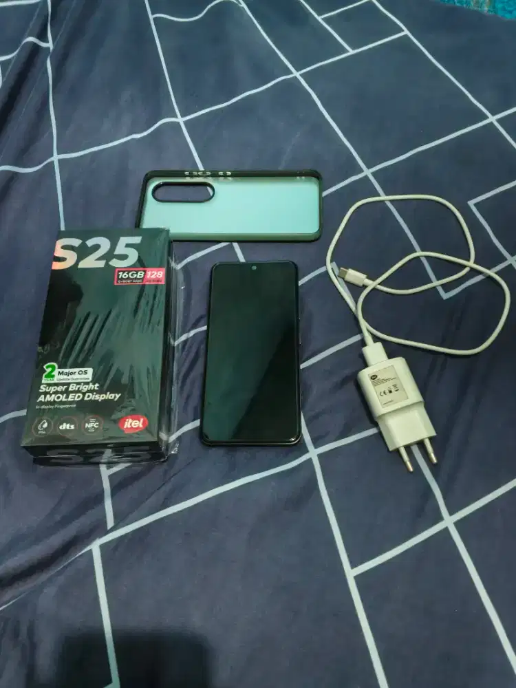 Itel S25 8/128 resmi, mulus bgt no minus