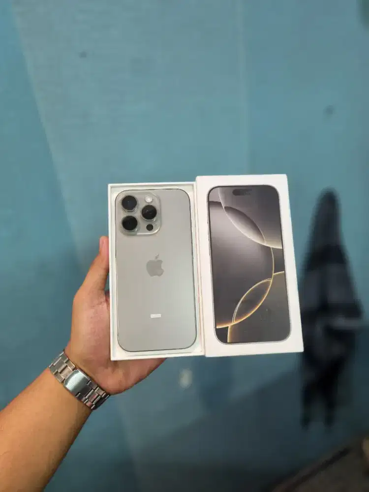 IPhone 16 Pro 256GB Ibox Second Fullset 100% Original