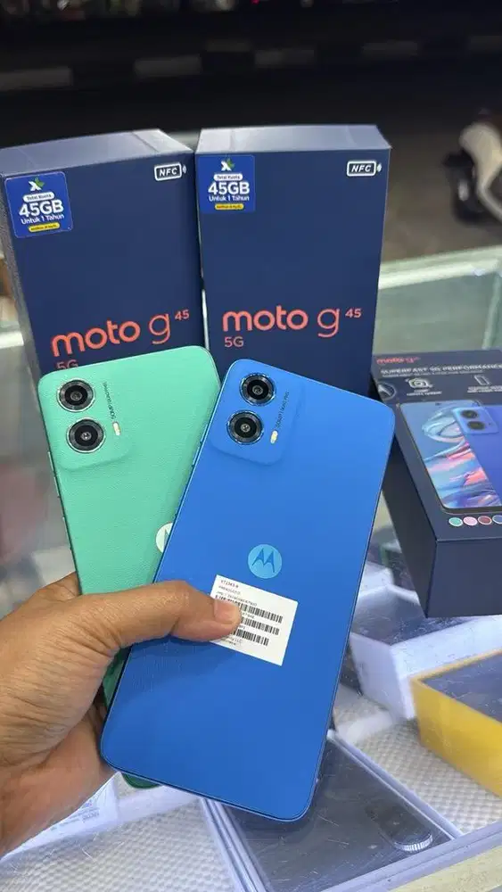 MOTOROLA g45 5G RAM 16/256 FULLSET SUPER MULUS BERGARANSI BISA TUKAR T