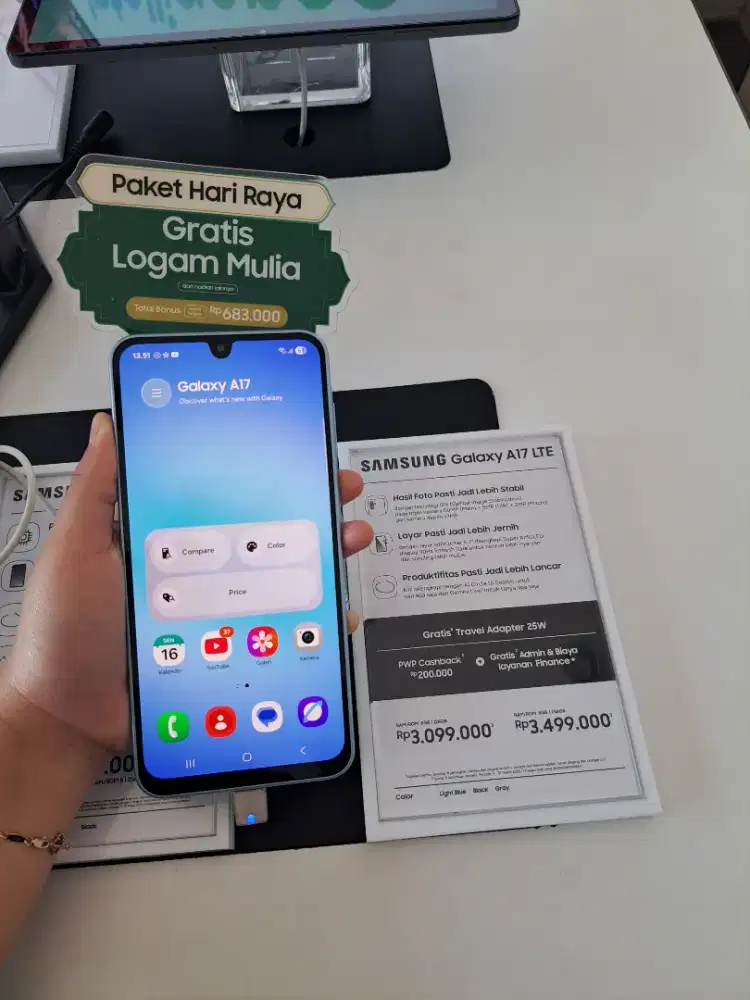 CICILAN TANPA DP, SYARAT KTP AJA, TUKAR TAMBAH BISA, A17 8/128