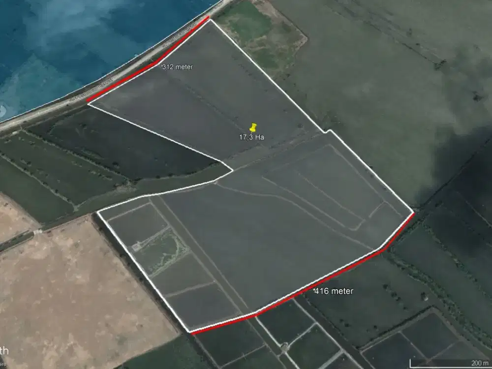Dijual Lahan Zona Industri Lokasi Kaliwungu,Kendal Luas 10 Ha