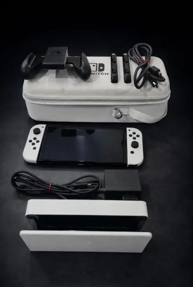 Dijual Nintendo Switch Oled OFW Full Set