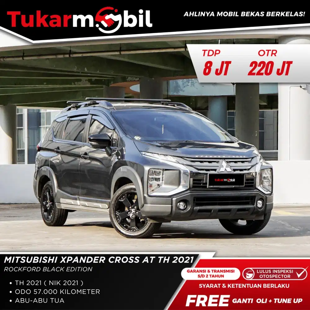 MITSUBISHI XPANDER CROSS rockford black tahun 2021