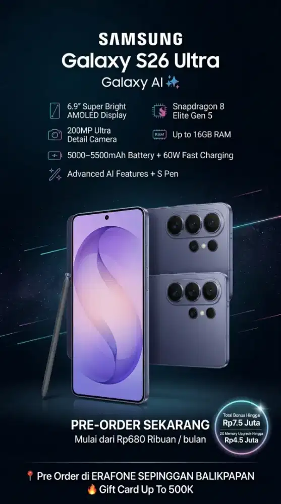 Samsung S26 Ultra 16/1TB