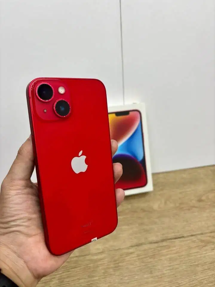 iPhone 14 128GB Fullset second iBox Red