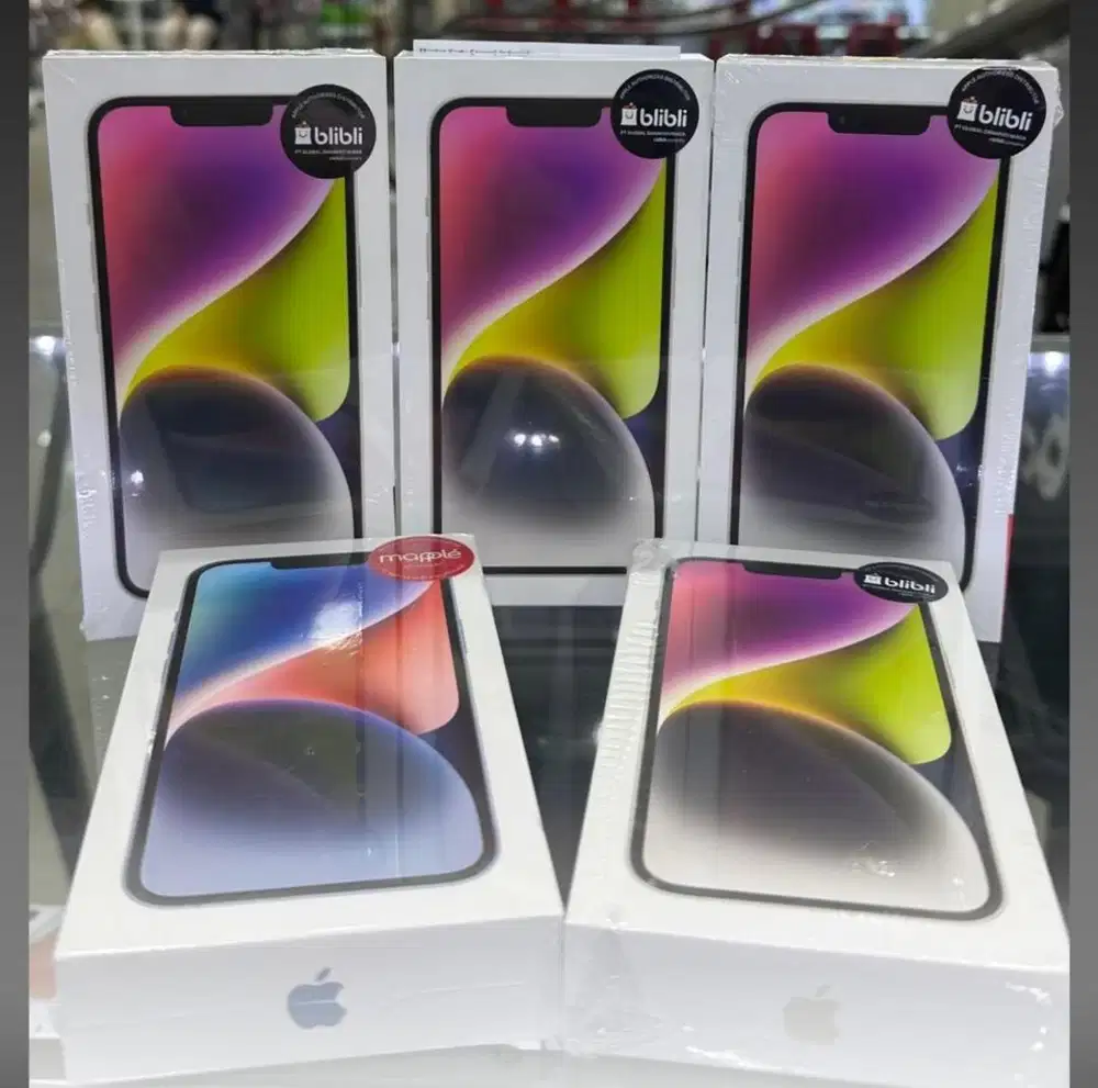 Iphone 14 128Gb baru , garansi resmi ibox bisa kredit,tukar tambah