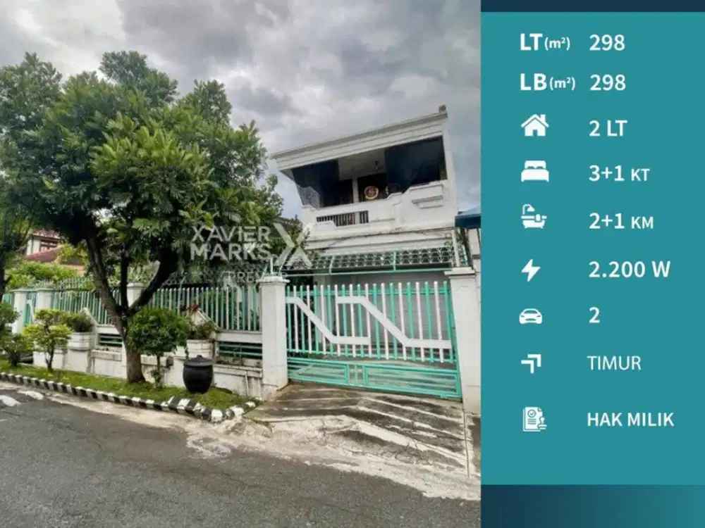 Dijual Rumah Terawat Furnished Lingkungan Nyaman di Sukun Malang Kota