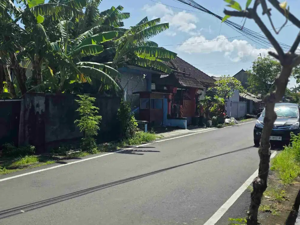 Jual Tanah Komersil Luas 216m²/2.16are area Investasi Jl Tukad Batanghari dekat Renon.