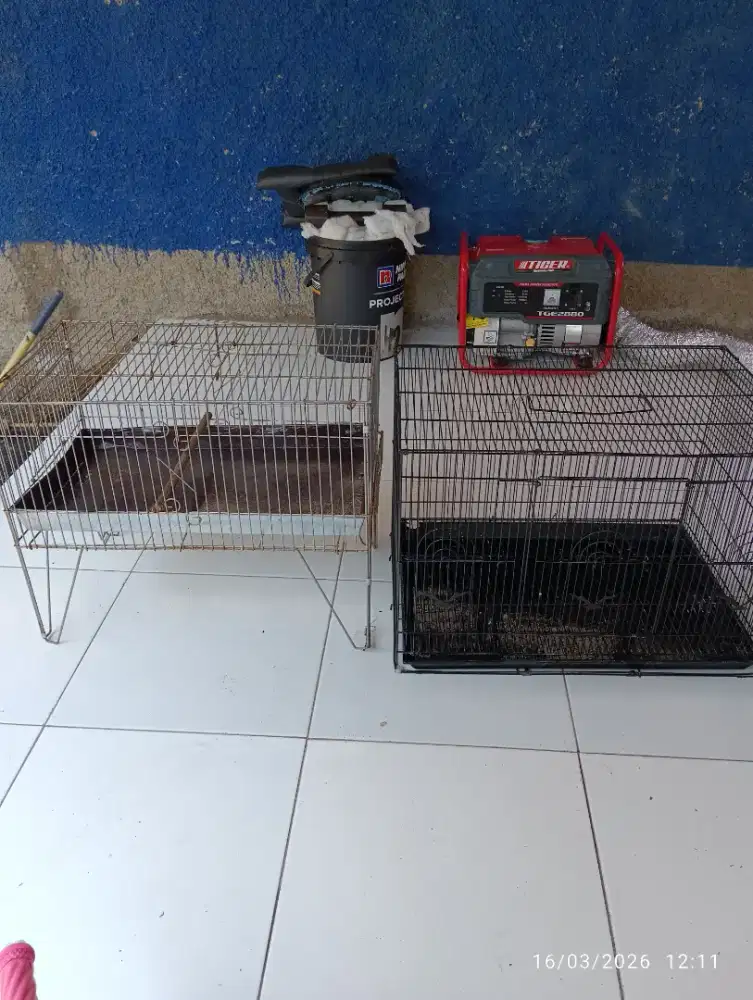 Kandang ternak  dan pemandian burung