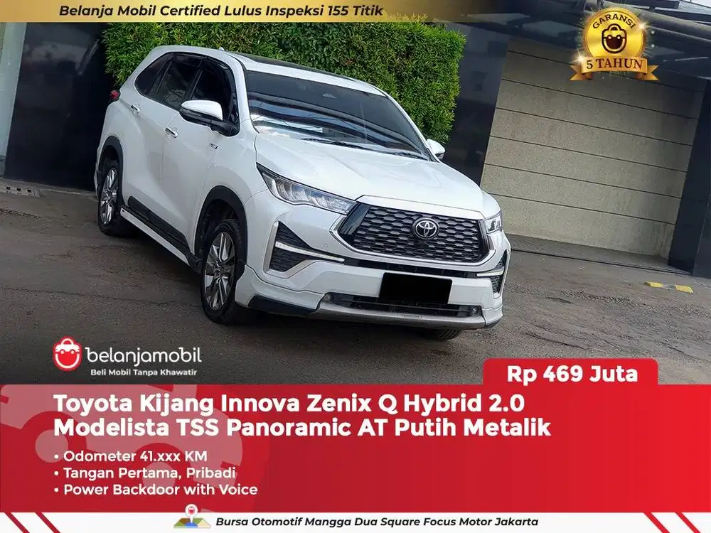 [ 2TV RSE ] Toyota Innova Zenix Q Hybrid Modelista TSS AT 2024/2025