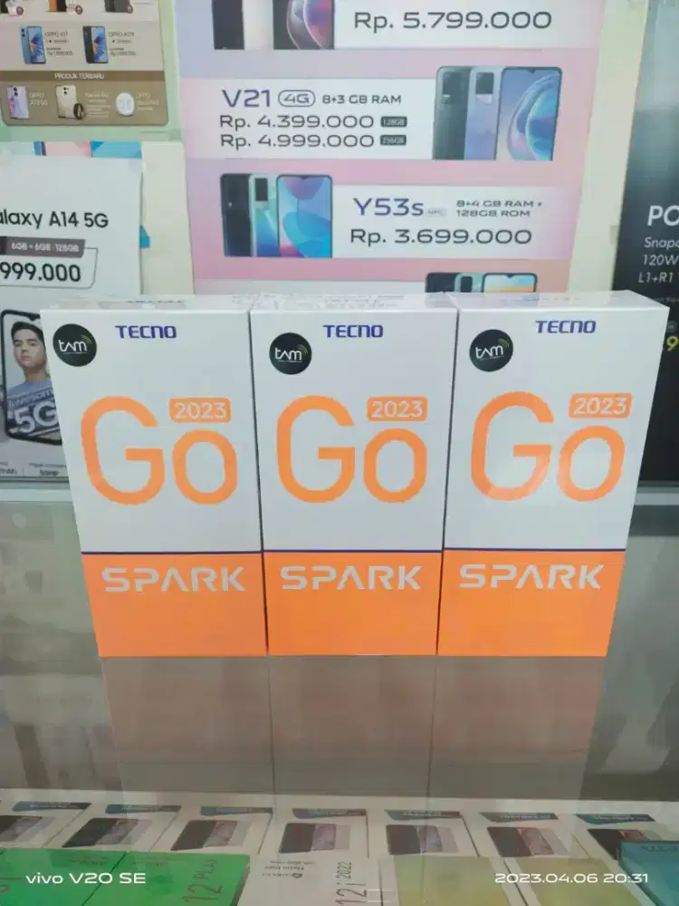 Tecno Spark Go 2023 4/64 GB Camera 13 MP Garansi Resmi