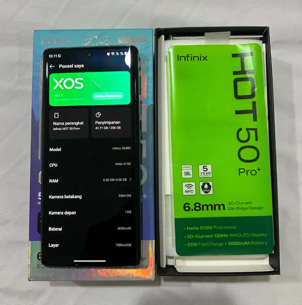 Infinix Hot 50 pro+ Like new
