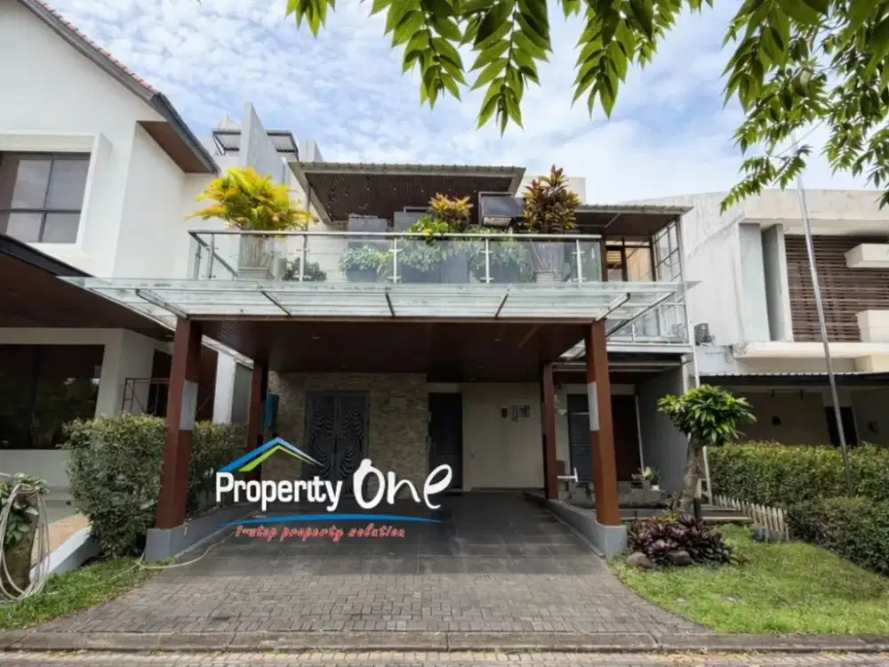 Jual Rumah 2 Lantai Full Furnish Di Kawasan Elite The Eminent BSD Dekat Akses Tol, Dan Kawasan BSD Lainnya