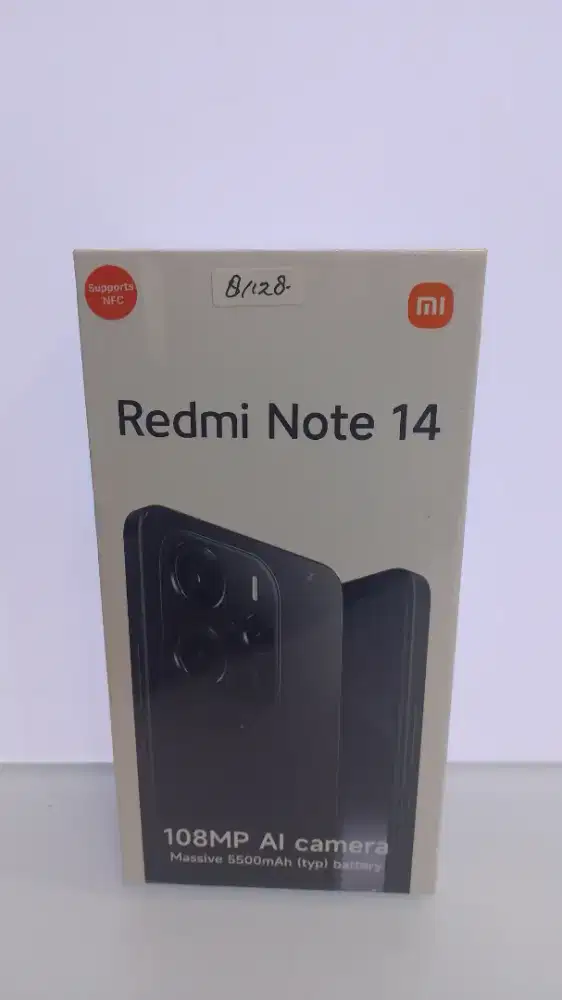 Redmi note 14 8/128GB Garansi resmi 1 tahun bisa dianter dan cicilan