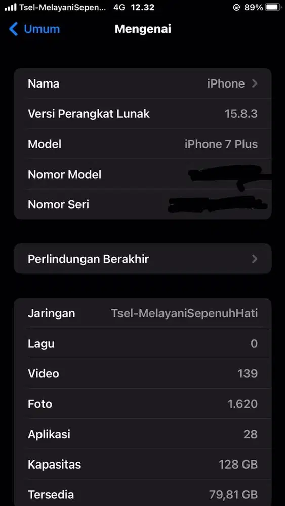 Iphone 7 plus 128 gb