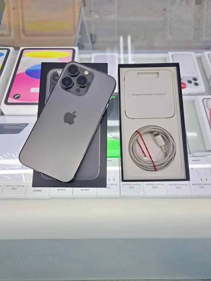 Second Apple IPhone 13 Pro 256GB Graphite Ex IBOX Mulus Fullset Origin