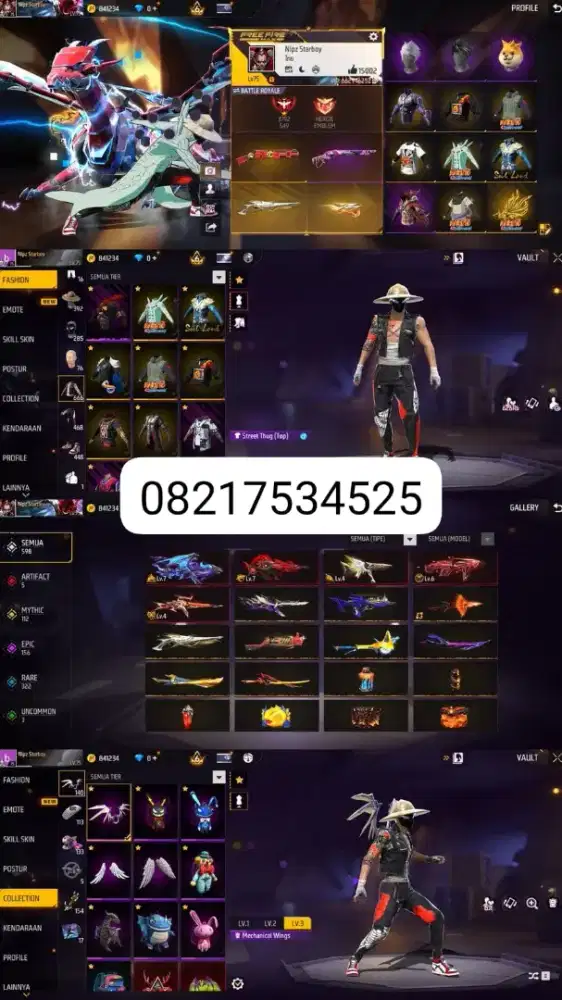 jual akun ff murah terpercaya