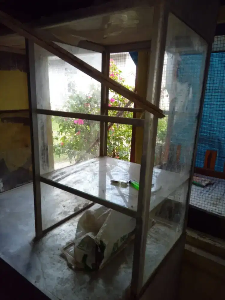 Stelling Boba (kayu), Stelling Burger (aluminium)