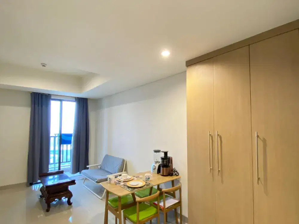 Apartemen 2BR Full Furnished Cleon Park Jakarta Garden City – View AEON