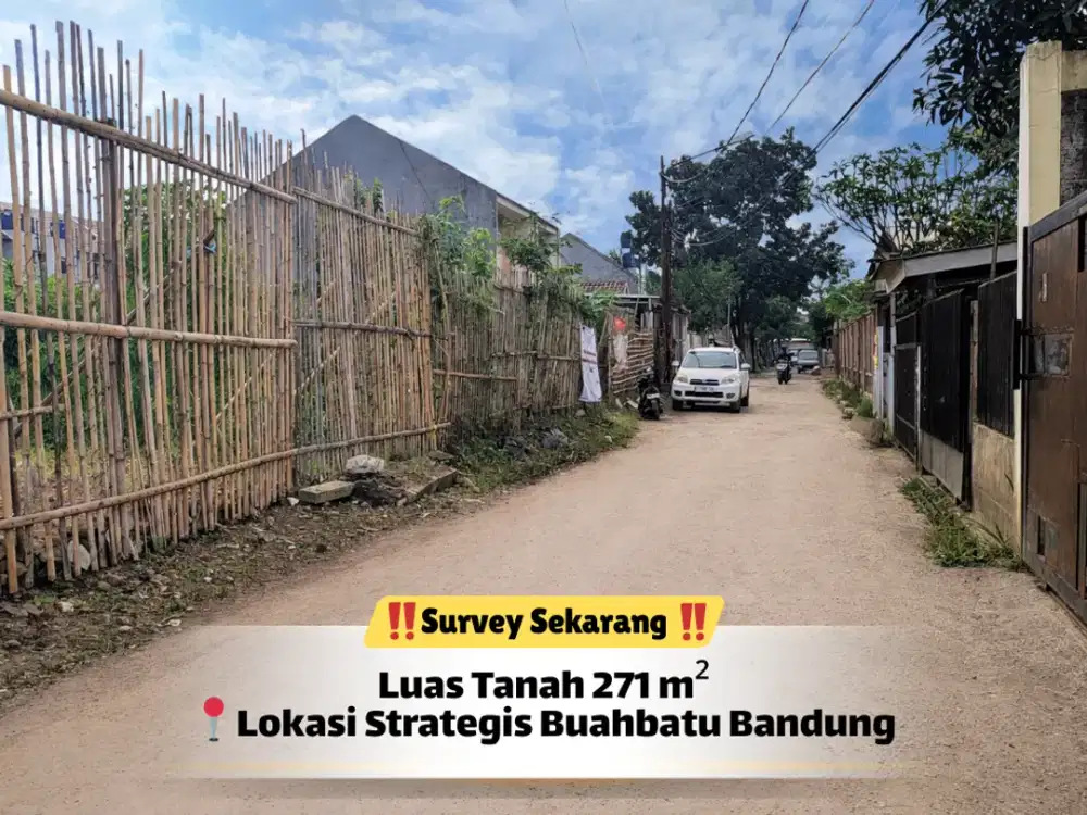 Jual Tanah Kavling Buahbatu