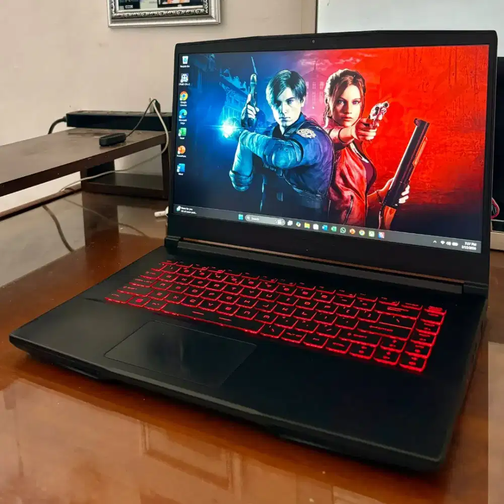MSI Katana gf66 RTX 3050 16gb SSD 144hz tt Laptop I7 Asus Rog Ryzen