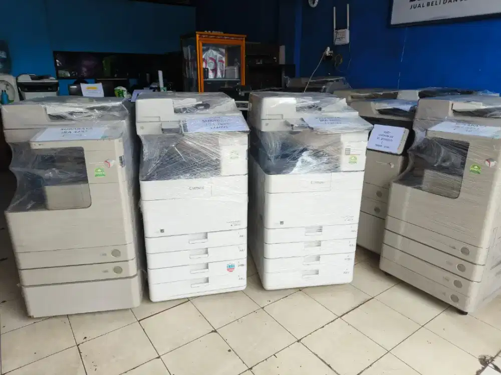 Mesin fotocopy Canon Kyocera baru dan rekondisi
