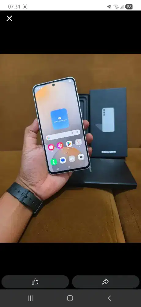 S24 fe Sein 8/256gb Mulus