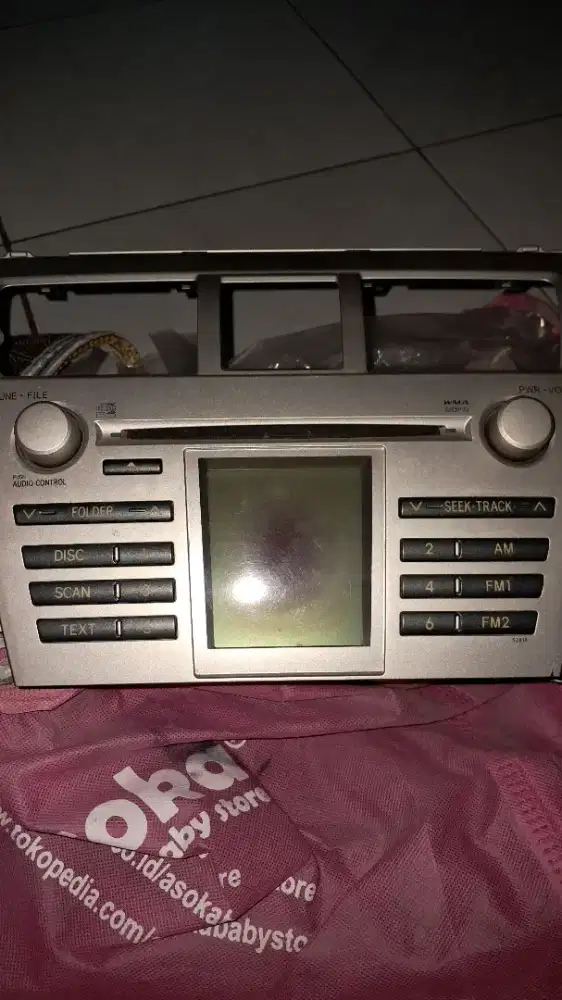 Head unit original toyota vios