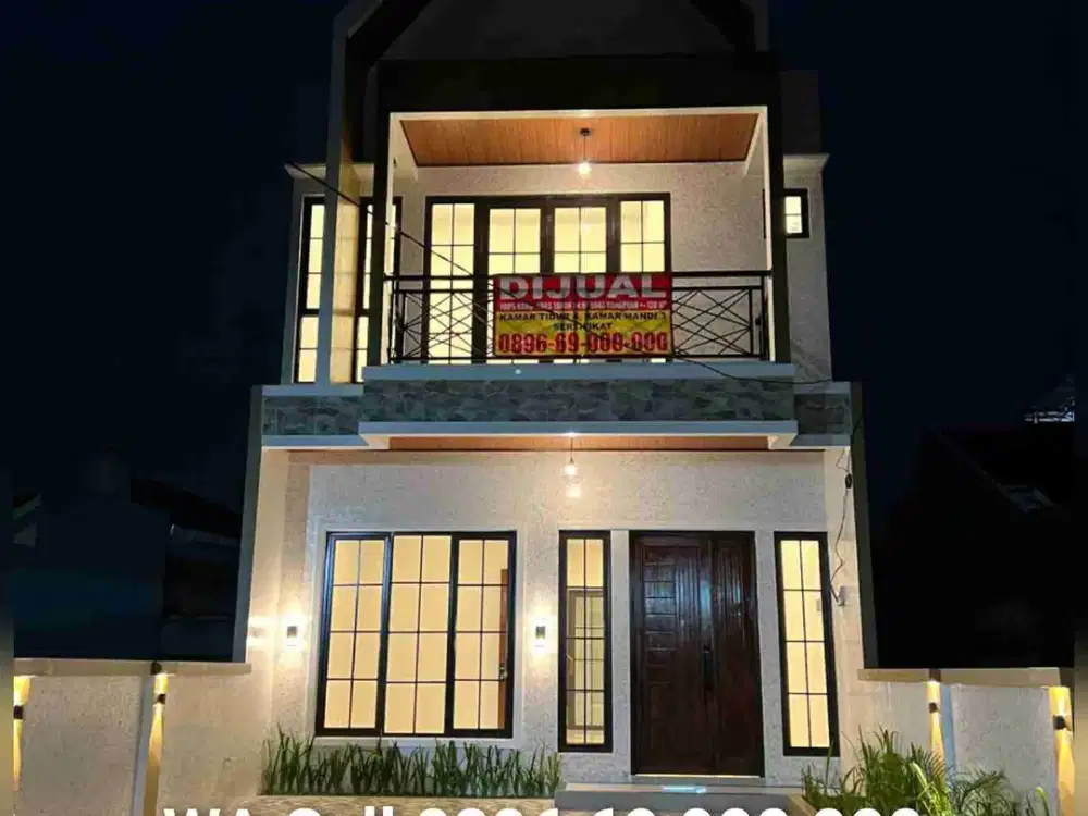 Rumah 100% New - Griya Alam Sentul - Belakang Aeon Mall Sentul City