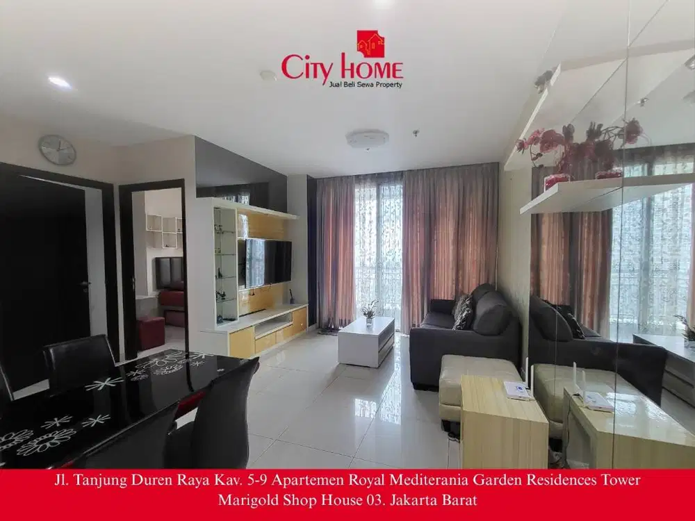 Jual Cepat! Apartemen 2BR 82,5 m² di Central Park Residence