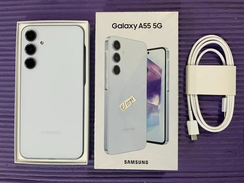 Samsung A55 White RAM 12/256 Lengkap No Minuss dan Cantik