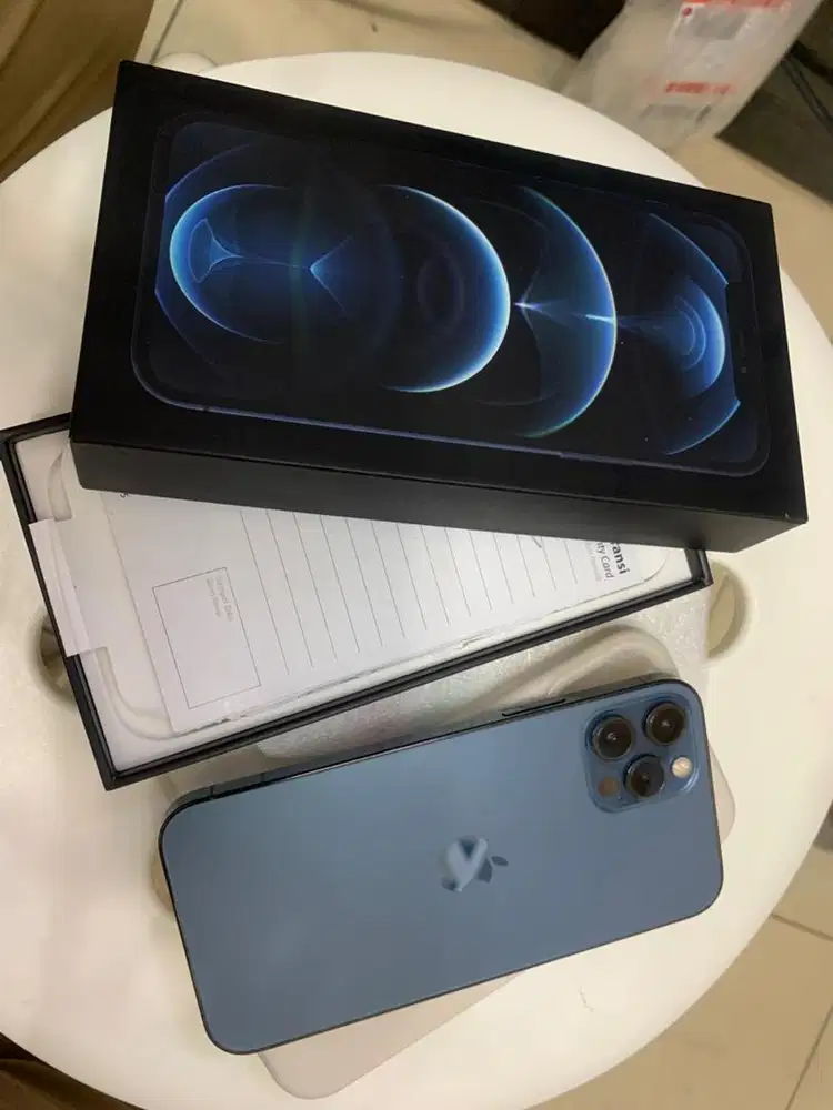 Iphone 12 pro 256gb eks resmi ibox fullset