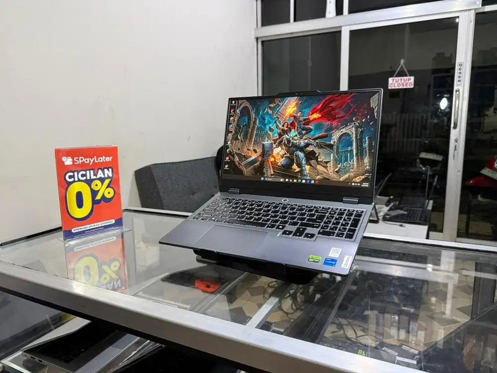 LAPTOP GAMING LENOVO LOQ CORE I5gen12 RTX3050 6 GB GARANSI RESMI