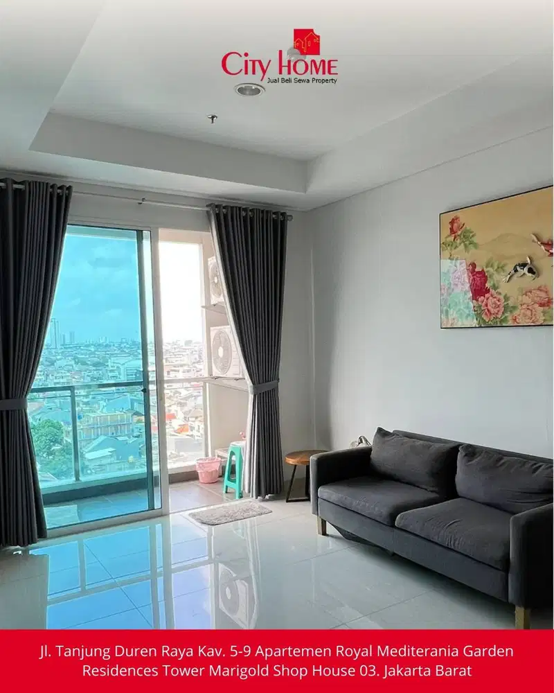 Apartemen 3BR Fully Furnished Grand Madison Tanjung Duren Dijual