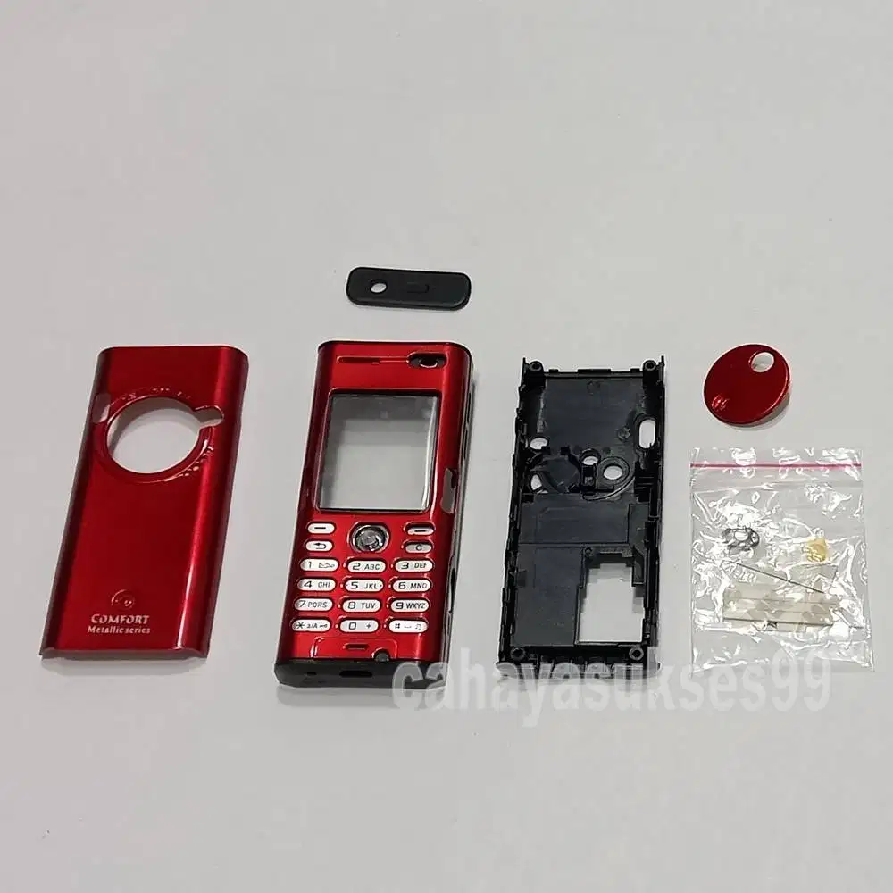 Casing Ericsson K600 Merah Case Cover HP Jadul Housing Handphone New