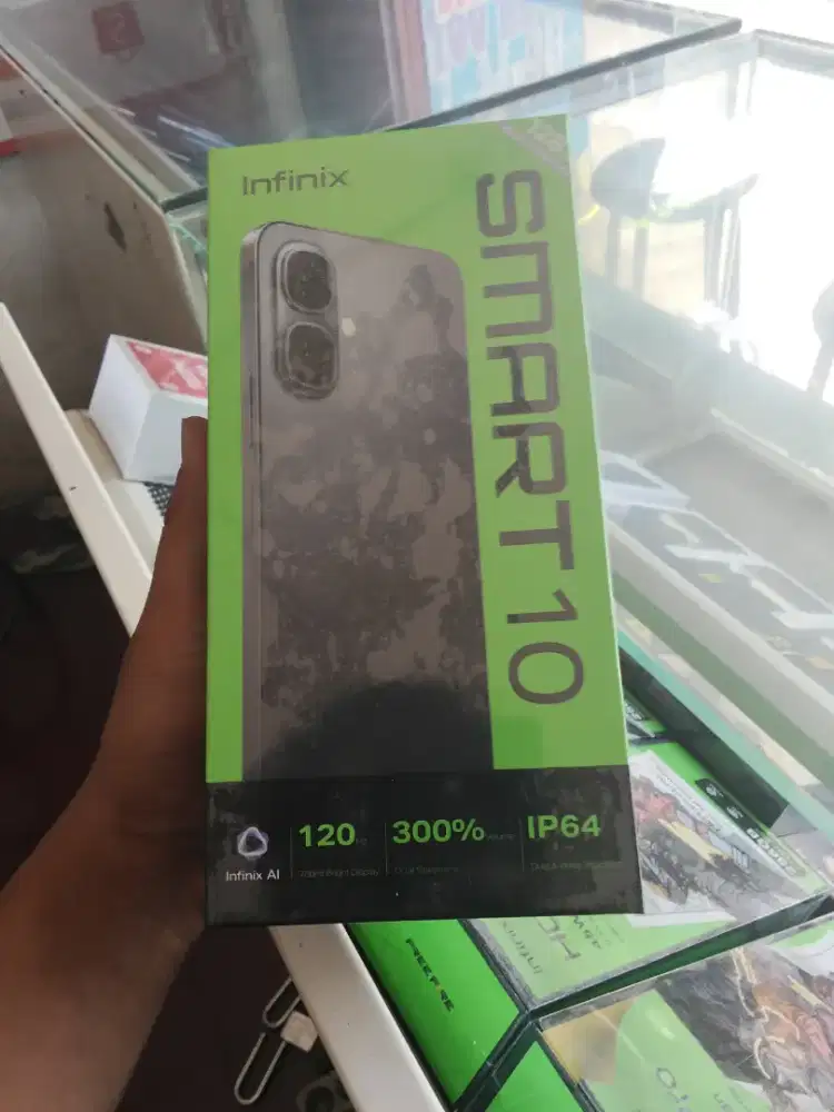 New Infinix smart 10 4/128 garansi resmi 1thn