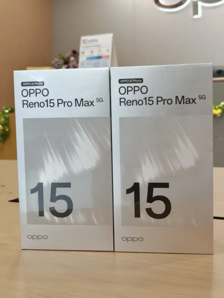 RENO 15 PRO MAX 12/512 READY ALL WARNA FREE OPPO CARE 799K