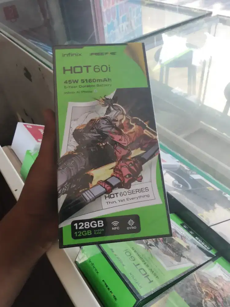 Infinix hot 60i 6/128 garansi resmi 1thn