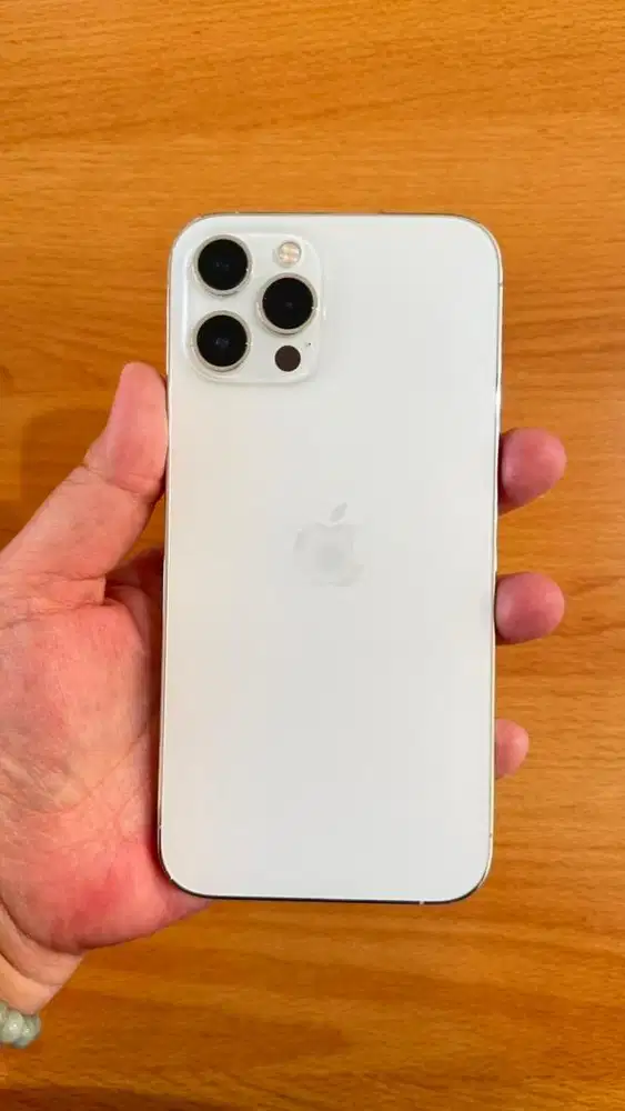 iPhone 12 Pro Max 256GB Silver RESMI Ex iBox DIJAMIN MULUS NORMAL