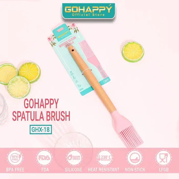 Mayba - Brush Pink Kuas Makanan/Bumbu/Minyak/Margarin/Kue