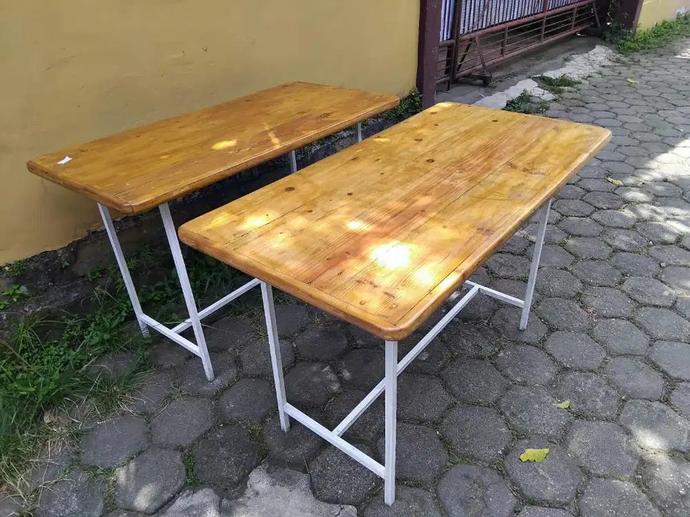 meja cafe kaki besi murah