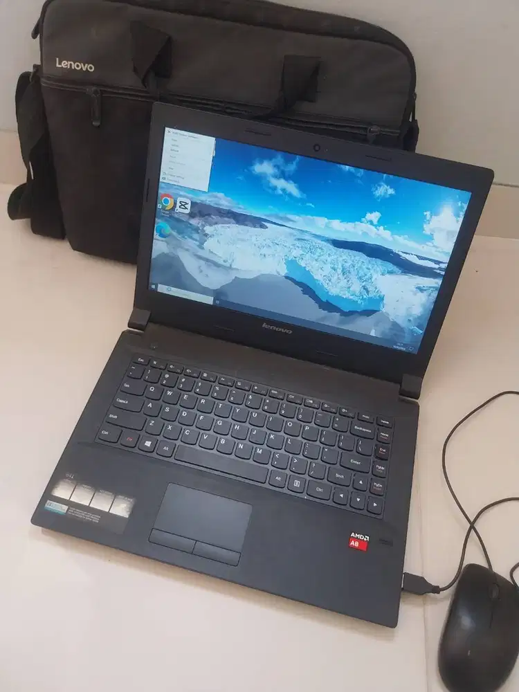 Jual laptop lenovo AMD A8
