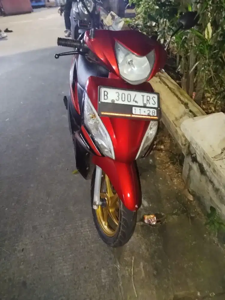 Motor second  honda spacy tahun 2012