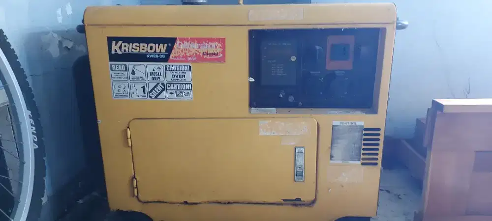 Di jual 1 unit Genset Krisbow