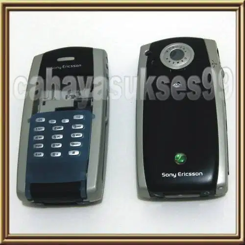 Casing Sony Ericsson P800 Black Case Cover HP Jadul Housing Handphone
