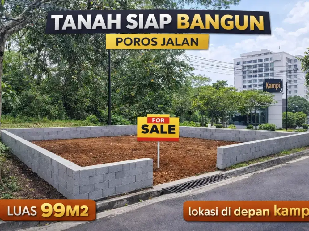 Dijual Tanah Siap Bangun di Landungsari Malang – Dekat Kawasan Kampus