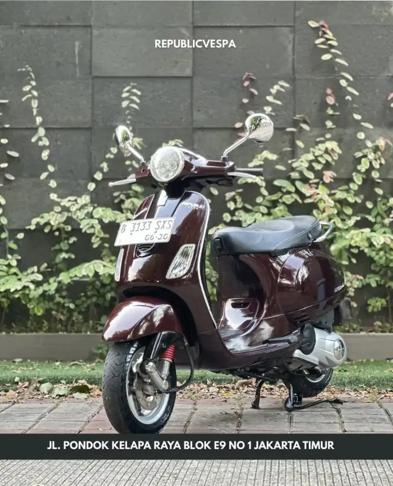 DIJUAL VESPA LX 150 3V TAHUN 2013 PERFECT CONDITION