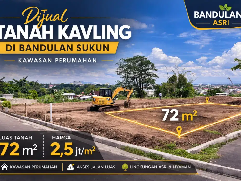 Lokasi strategis dengan lingkungan perumahan yang nyaman, cocok untuk hunian maupun investasi.
