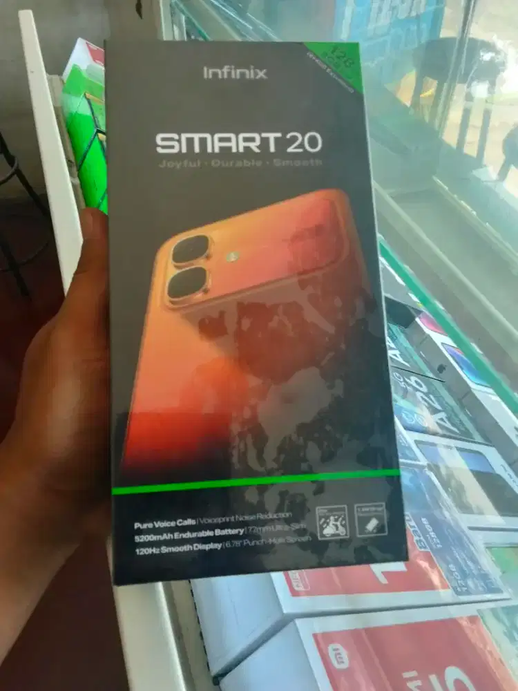 New Infinix smart 20 4/128 garansi resmi 1thn