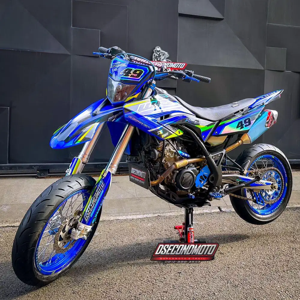 YAMAHA WR 155‼️FULL MODIF SUPERMOTO TRAIL WR155 TRABAS BANJIR